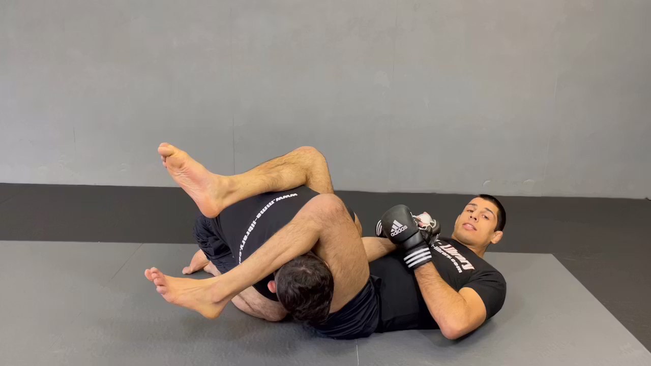 entrainement aux différentes technique au sol MMA
